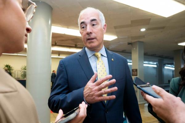 Democratic Sen. Bob Casey ignored factory workers' requests to show up in person.